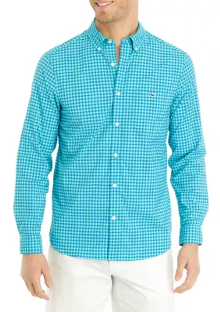 Men's Check On the Go Nylon Shirt