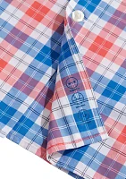 Men's Plaid On the Go Nylon Shirt