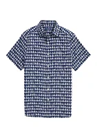 Men's Cotton Short Sleeve Boat Parade Shirt