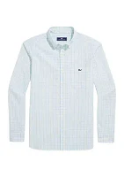 Tattersall Stretch Poplin Shirt