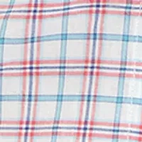 Men's Plaid Madras Whale Shirt