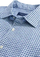 Tattersall Linen Button Up Shirt