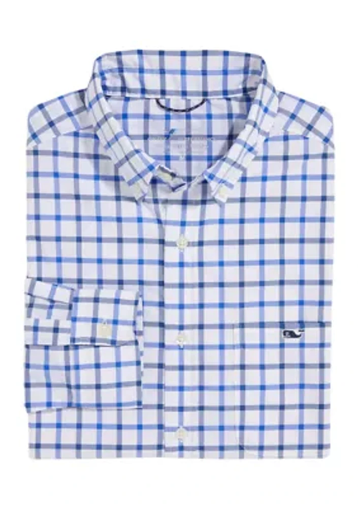 On-The-Go Nylon Check Shirt