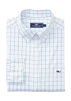 Men's Tattersall Stretch Poplin Shirt