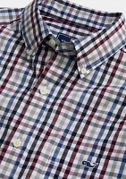 Men's Tattersall Stretch Poplin Shirt