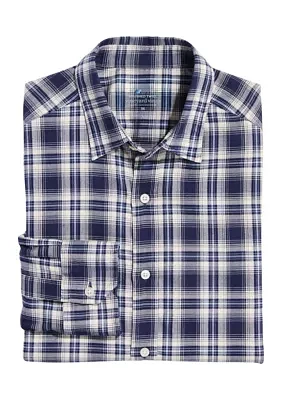 Plaid On the Go Brushed Twill Shirt