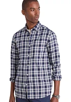 Plaid On the Go Brushed Twill Shirt