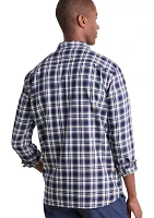 Plaid On the Go Brushed Twill Shirt