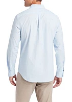 Men's Classic Fit Solid Stretch Cotton Shirt