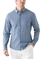 Men's Long Sleeve Printed Shirt