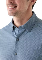 Men's Long Sleeve Printed Shirt