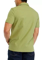 Relaxed Two Pocket Short Sleeve Shirt