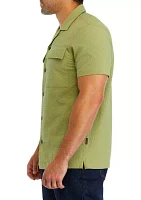 Relaxed Two Pocket Short Sleeve Shirt