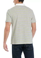 Men's Striped Polo Shirt