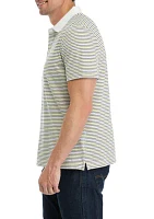 Men's Striped Polo Shirt