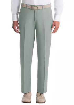 Solid Linen Suit Separate Pants