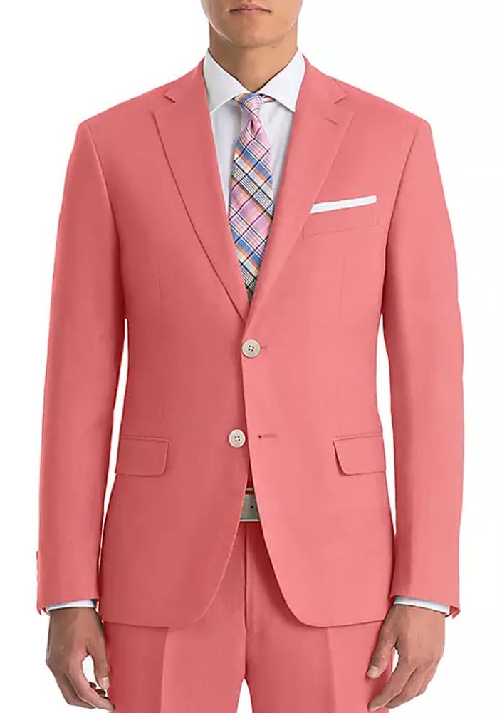 Belk Red Linen Suit Separate Coat | The Summit