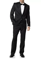 Black Classic Fit Tuxedo Jacket