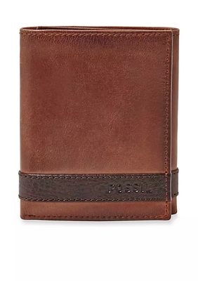Quinn Leather Trifold Wallet