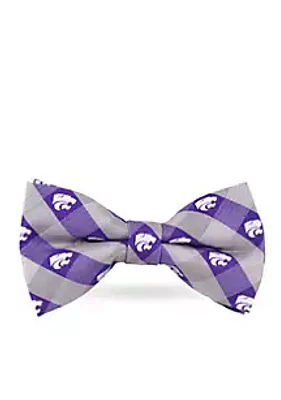 Eagles Wings Kansas State Wildcats Check Pre-tied Bow Tie
