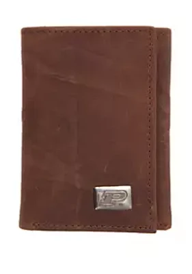 Eagles Wings NCAA Purdue Boilermakers Tri Fold Wallet