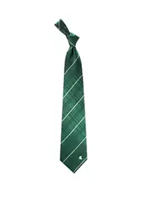 Eagles Wings NCAA Michigan State Spartans Oxford Woven Tie