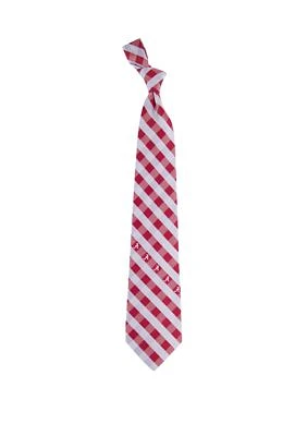 NCAA Alabama Crimson Tide Check Tie