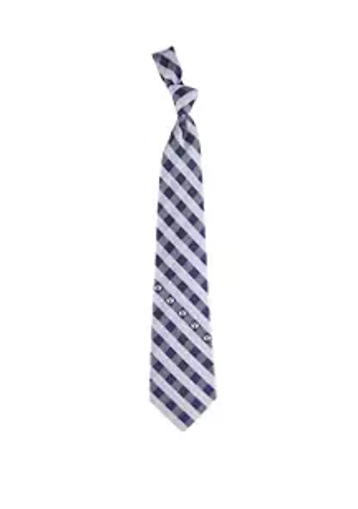 Eagles Wings NCAA BYU Cougars Check Tie