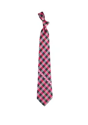 Eagles Wings NCAA Nebraska Cornhuskers Check Tie