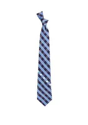 Eagles Wings NCAA North Carolina Tar Heels Check Tie