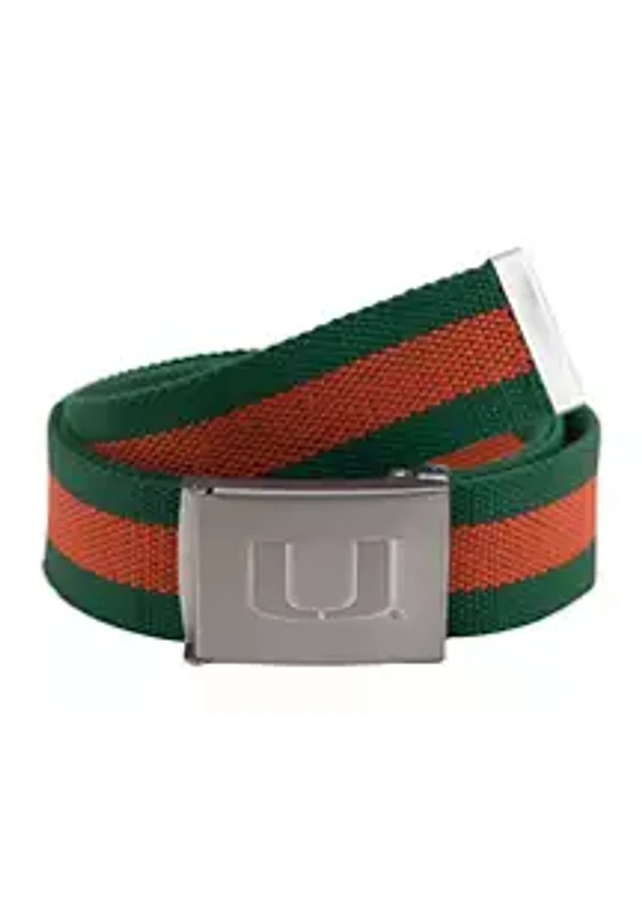 Eagles Wings NCAA Miami Hurricanes Nostalgia Belt