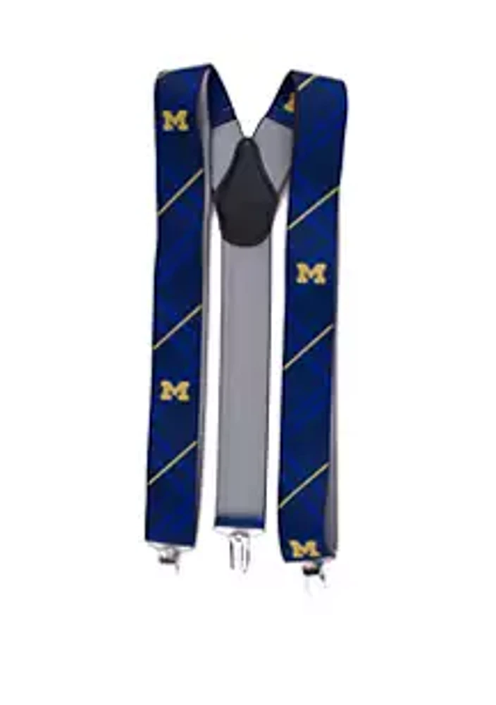 Eagles Wings NCAA Michigan Wolverines Oxford Suspenders