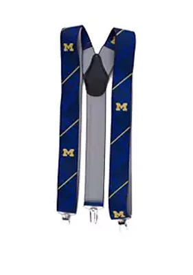 Eagles Wings NCAA Michigan Wolverines Oxford Suspenders