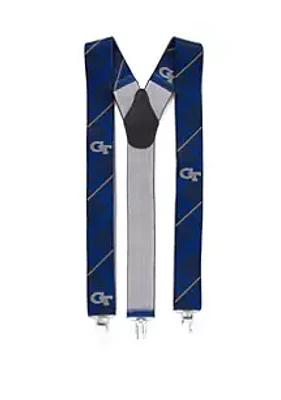 Eagles Wings NCAA Georgia Tech Yellow Jackets Oxford Suspenders