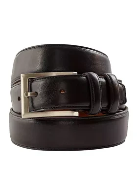 32 Millimeter Milled Italian Leather Belt