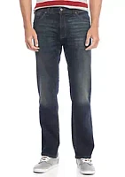 TRUE CRAFT Captain Stretch Straight Leg Jeans