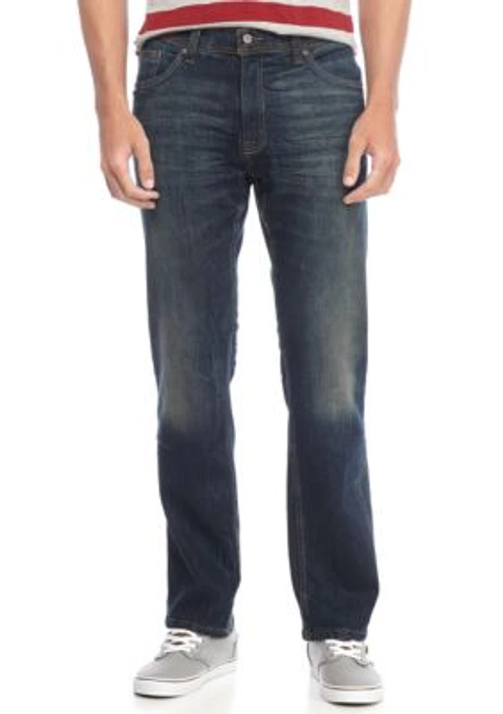 Captain Stretch Straight Leg Jeans