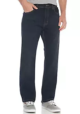TRUE CRAFT Relaxed Fit Meyer Stretch Jeans