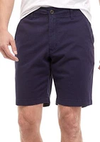 9" Stretch Twill Shorts