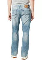 Relaxed Straight Driven Sandblasted Jeans