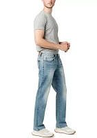 Relaxed Straight Driven Sandblasted Jeans