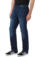 Straight Six Sanded Indigo Jeans