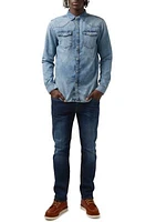 Sheldon Long Sleeve Denim Shirt