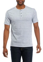 Short Sleeve Henley Shirt