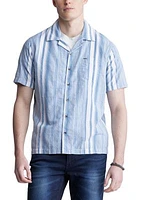 Men's Short Sleeve Striped Shirt