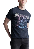 Men's Short Sleeve Graphic T-Shirt, Black