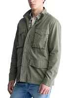 Jafom Men's Utility Jacket with Pockets