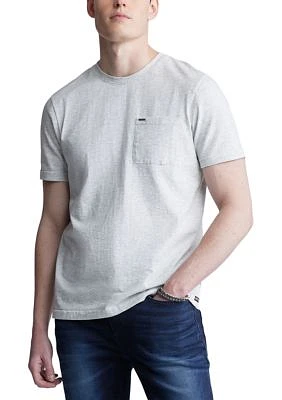 Men's Solid Pocket T-Shirt, Mirage