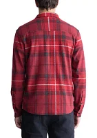 Men's Samme Plaid Printed Blanket Shirt