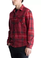 Men's Samme Plaid Printed Blanket Shirt